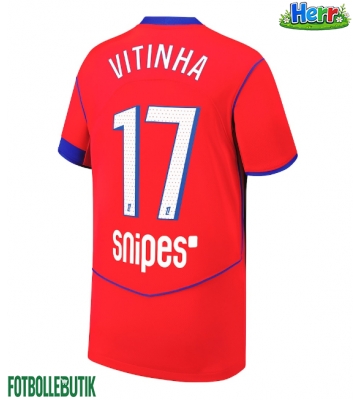 Paris Saint-Germain Vitinha #17 Tredje Tröja 2025-26 Kortärmad